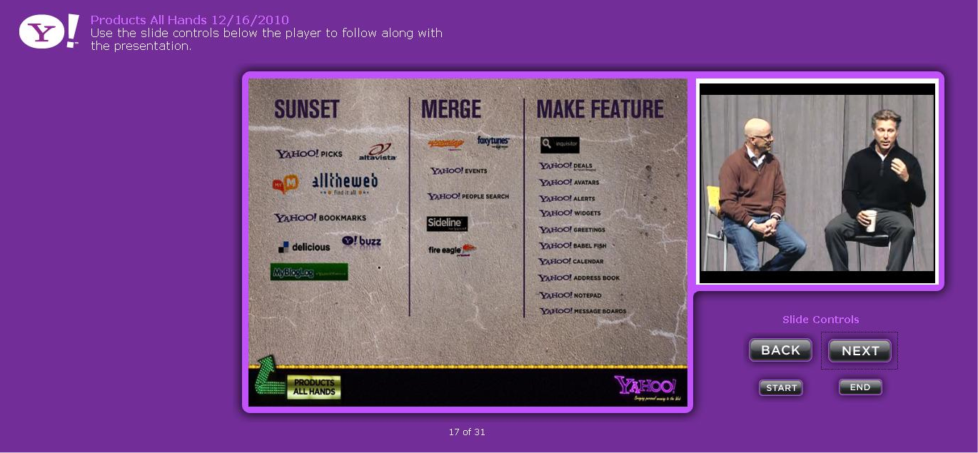Yahoo to shut down buzz, delicious, mybloglog, and others.